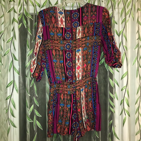 Bright colorful romper - Picture 3 of 5